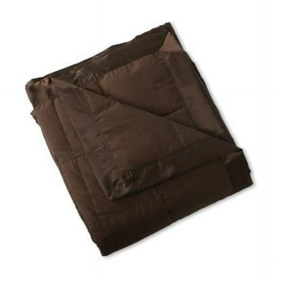Sunflower DBC-70T Chocolate Down Blanket - Twin- 70 x 90 in.
