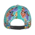 thumbnail image 6 of Balery Baseball Cap Adjustable Size for Running Workouts and Outdoor Activities All Seasons Dad Hat(Cartoon Map Of Europe), 6 of 8