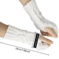 thumbnail image 3 of Meitianfacai Winter Gloves Fingerless Gloves Soft Warm Arm Warm Gloves, 3 of 3