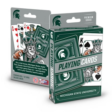 YouTheFan NCAA Michigan State Spartans Classic Series Playing Cards