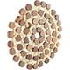 thumbnail image 4 of Almohadillas para cazuela redondas de bambú resistentes al calor y antiescaldaduras para mesa de comedor (4 unidades), 4 of 5