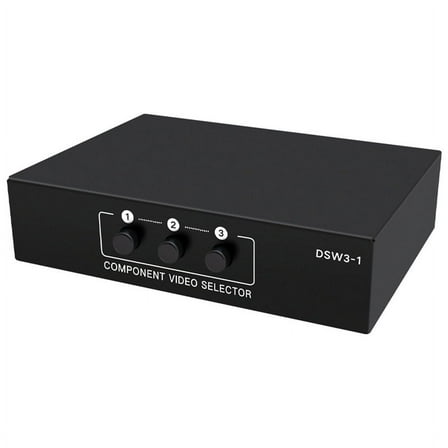 3 Channel 5 Ypbpr RGB Component Selector AV Switcher Output Ypbpr Component RGB Switcher
