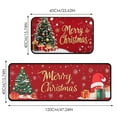 thumbnail image 2 of Christmas Holiday Kitchen Floor Mat Set for Festive Home and Winter Floor Decoration with Non- Backing, 2 of 4