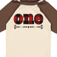 thumbnail image 4 of Inktastic First Birthday Buffalo Plaid Lumberjack Boys or Girls Long Sleeve Baby Bodysuit, 4 of 5