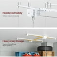 Montary 6x3 FT Overhead Garage Storage Rack for 10-12 FT Ceiling ...