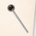 thumbnail image 4 of Firefly Elegant Silver Lace-Edged Bookmark: Gift for Book Lovers and Readers, 4 of 5