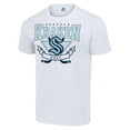 thumbnail image 2 of Men's Starter White Seattle Kraken Team Logo Graphic T-Shirt, 2 of 3