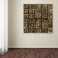 thumbnail image 3 of Trademark Fine Art 'Grungy Number Blocks' Canvas Art by Marcee Duggar, 3 of 3