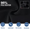 thumbnail image 5 of Satankud Men's Tracksuits 2 Pieces Set Long Sleeve Causal Full Zip Hiking Jogging Gym Sports Sweatsuit for Men 2 Piece Hoodie Outfits Black&Wine S, 5 of 10
