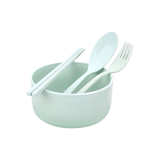 Conjunto de Cucharas Y Tenedores Cuenco, Cuchara, Palos, Tenedor, Conjunto de Tres Piezas de Utensilios de Mesa Conjunto de Cucharas para Cocina