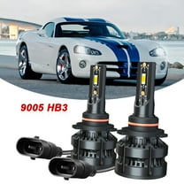 For Dodge Dart 2016 LED Headlight High/Low Beam Bulbs 6000K Bright White