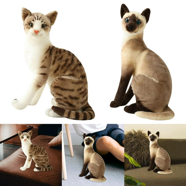Juguetes de peluche Hugo 2 piezas de mesa de peluche Decoración cómoda para niñas
