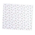 thumbnail image 2 of Papel de regalo floral Papel de regalo Hoja de papel de regalo Papel de embalaje para ramos blanco rosa, 2 of 9