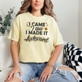thumbnail image 2 of Humorous Saying About Awkward Moments, Butter Comfort Colors T-Shirt, 3XL, 2 of 3