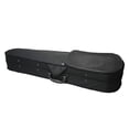 thumbnail image 3 of Hassch Durable Cloth Fluff Triangle Shape Case with Silver Gray Lining for 4/4 Violin Black, 3 of 4