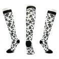 thumbnail image 5 of Yoyauz Men's & Women's Cycling Compression Socks - Best for Running, Sports, Cycling - 15-20 mmHg (Skull Pattern), 5 of 6
