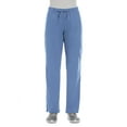 thumbnail image 2 of ELEMENTS BY ALEXANDERS UNIFORMS Women's EL9305 Half Elastic Waistband Four Way Stretch Scrub Pant Ceil Blue X-Small, 2 of 5