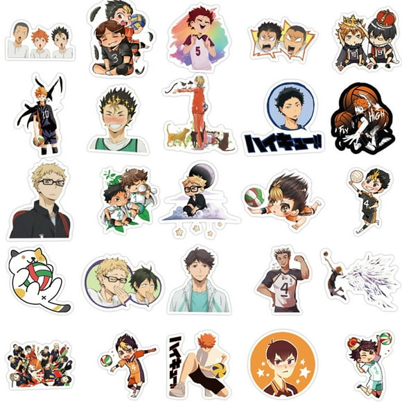 haikyuu stickers pack