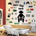 thumbnail image 4 of Gamer Wall Decals Stickers Glow in The Dark Wall Decals for Boys Girls Bedoom Playroom Wall Decor(Sky Blue), 4 of 7