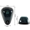 thumbnail image 3 of Cab Roof Top Light,Smoked Amber Cab Light Cab Marker Light 5pcs Front Rear Top Clearance Roof Running Light with Wiring Pack for Trucks,Vans, Pickups,Semis and RVs, 3 of 5
