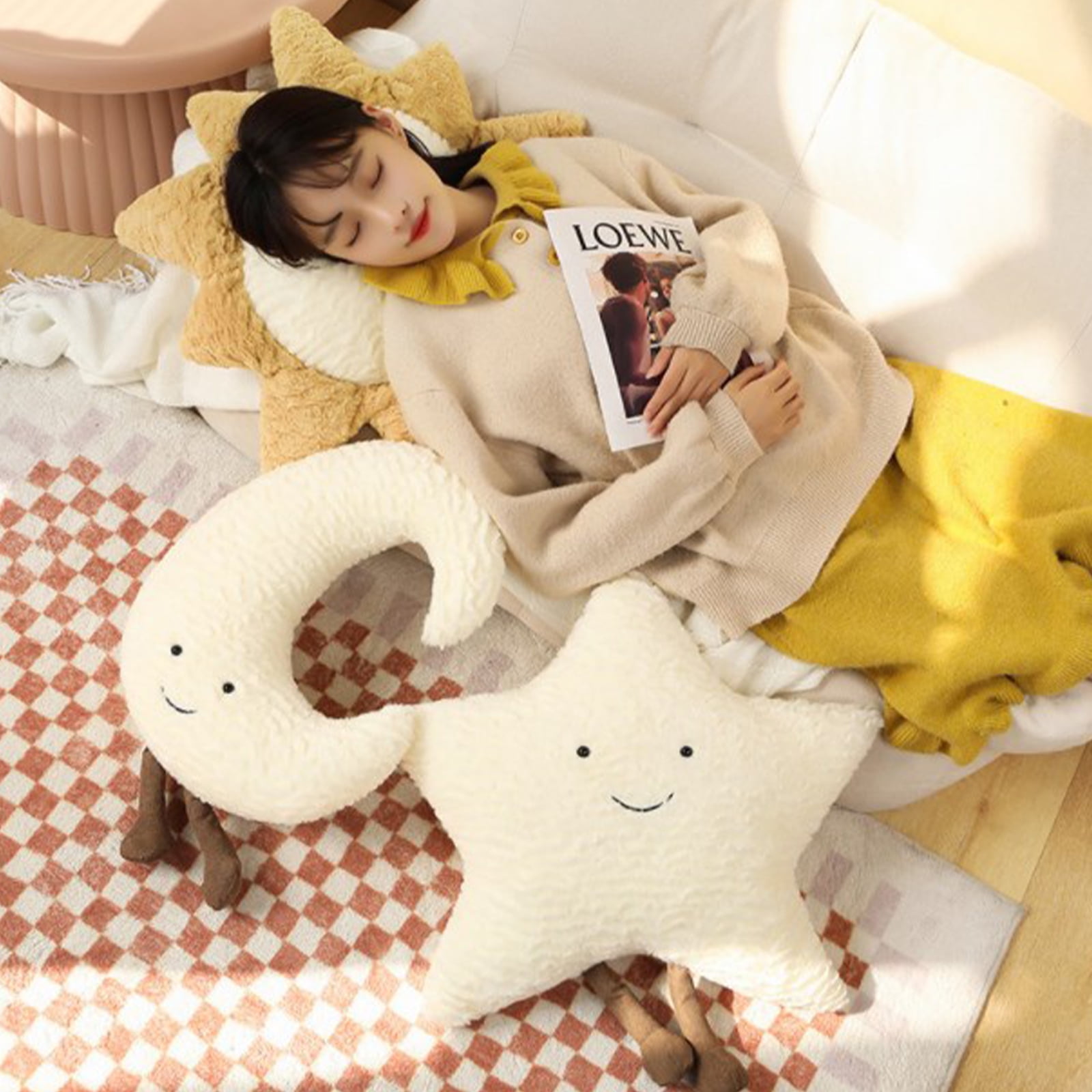 Cloud Pillow Cushion Baby Comfort Toy Home Sofa Children Room Bay