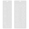 thumbnail image 1 of 2Pcs Quilting Template Plastic Sewing Patchwork Quilt Template DIY Craft Sewing Supply, 1 of 8