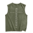 thumbnail image 6 of Tank Tops for Men Casual Christian Cross Bible Verse Graphic Crewneck Sleeveless Shirt Summer Mens Tanks, 6 of 6