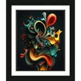 thumbnail image 2 of Maki 20x24 Black Ornate Wood Framed With Double Matting Wall Art Titled - Musicians Prime Iii, 2 of 6