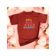 thumbnail image 2 of Playera Blusa Mujer con Frase Positiva Eres Bella Fabulosa y Fuerte Moda Casual Inspiradora Color Shedron Talla Chica Marca Emil SaEs, 2 of 4