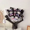 thumbnail image 3 of Sanrio Spot Goods Anime Kuromi - Ramo de peluche de juguete, ramo de flores de peluche relleno Kawaii, decoración de habitación, regalo de San Valentín, 3 of 5