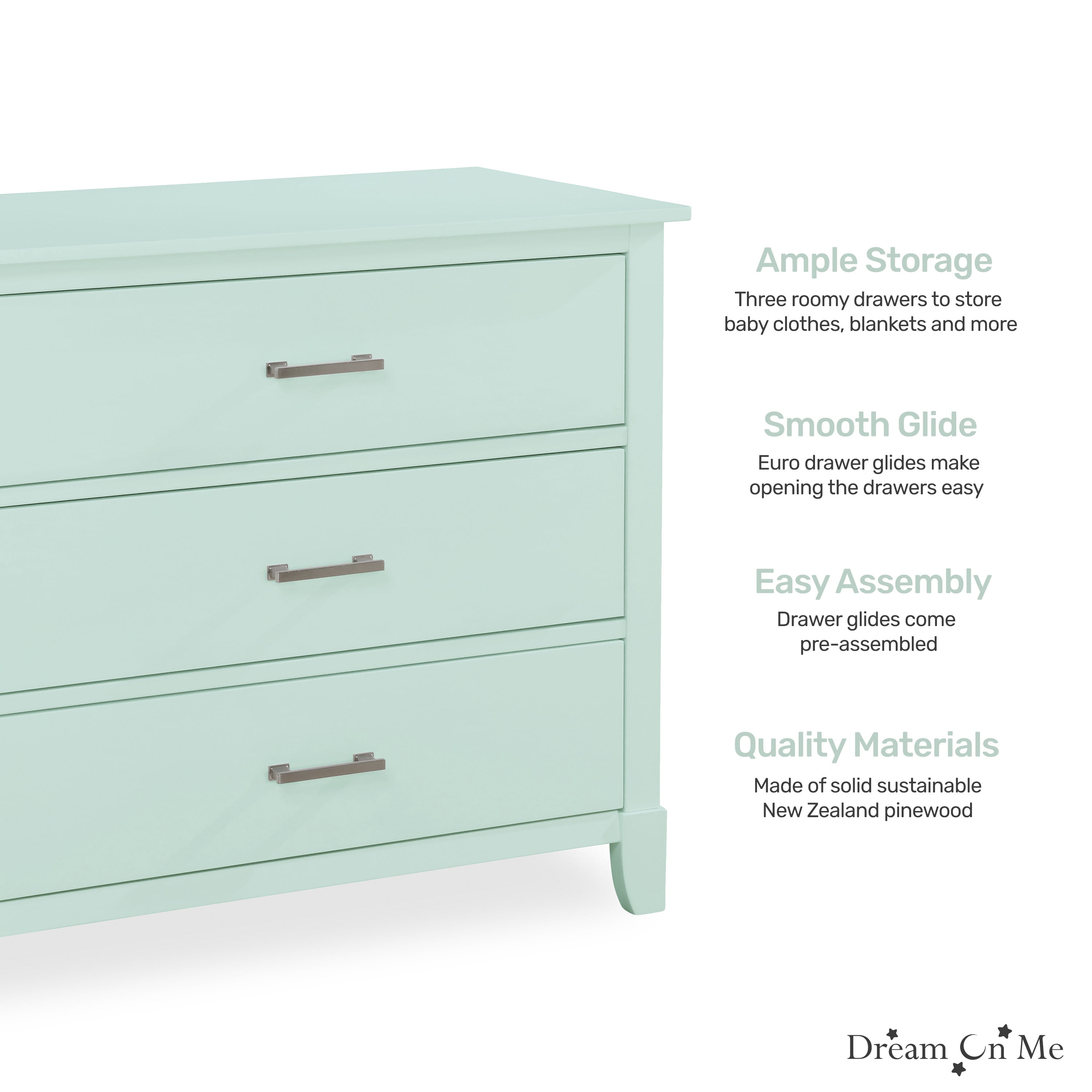 Dream On Me Ollie Dresser, Mint