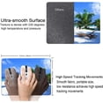 thumbnail image 3 of Tropical Beach Mouse Pad, Coconut Palm Trees Shadows on Hawaii Shore Summer Plants Idyllic, Customized Rectangle Non-Slip Rubber Mousepad Nature Gaming Mouse Pad, 9.5 X 7.9 Inches, 3 of 6