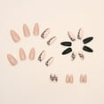 thumbnail image 4 of Leopard Print Decorated Fake Nails with Smooth And Harmless Edge for Manicure Skilled Person Glue, 4 of 9