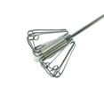 thumbnail image 2 of Stainless Steel Semi-Automatic Hand Whisk | 11 Inch Manual Mixer & Beater | No Electricity Needed | Easy Clean | Rust Resistant | Mixing Whisk for Eggs, Sauces, Batter | 1 Pack, 2 of 5