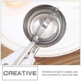 thumbnail image 3 of HEALEEP Metal Ice Cream Spoon Ice Cream Digging for Home Use 1Set, 3 of 8