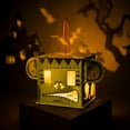 thumbnail image 5 of Halloween Decorations Lights DIY Paper Ghost Lanterns Handmade Scary Skull Pumpkin Hanging Lanterns for Party by PALIFEUR, 5 of 6