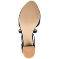 thumbnail image 5 of Journee Womens Foster Almond Toe Block Heel Pumps, Widths Available, 5 of 9
