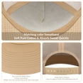 thumbnail image 4 of TOPTIE Snapback Baseball Cap Mid Profile Mesh Back Cotton Twill-Armygreen, 4 of 7