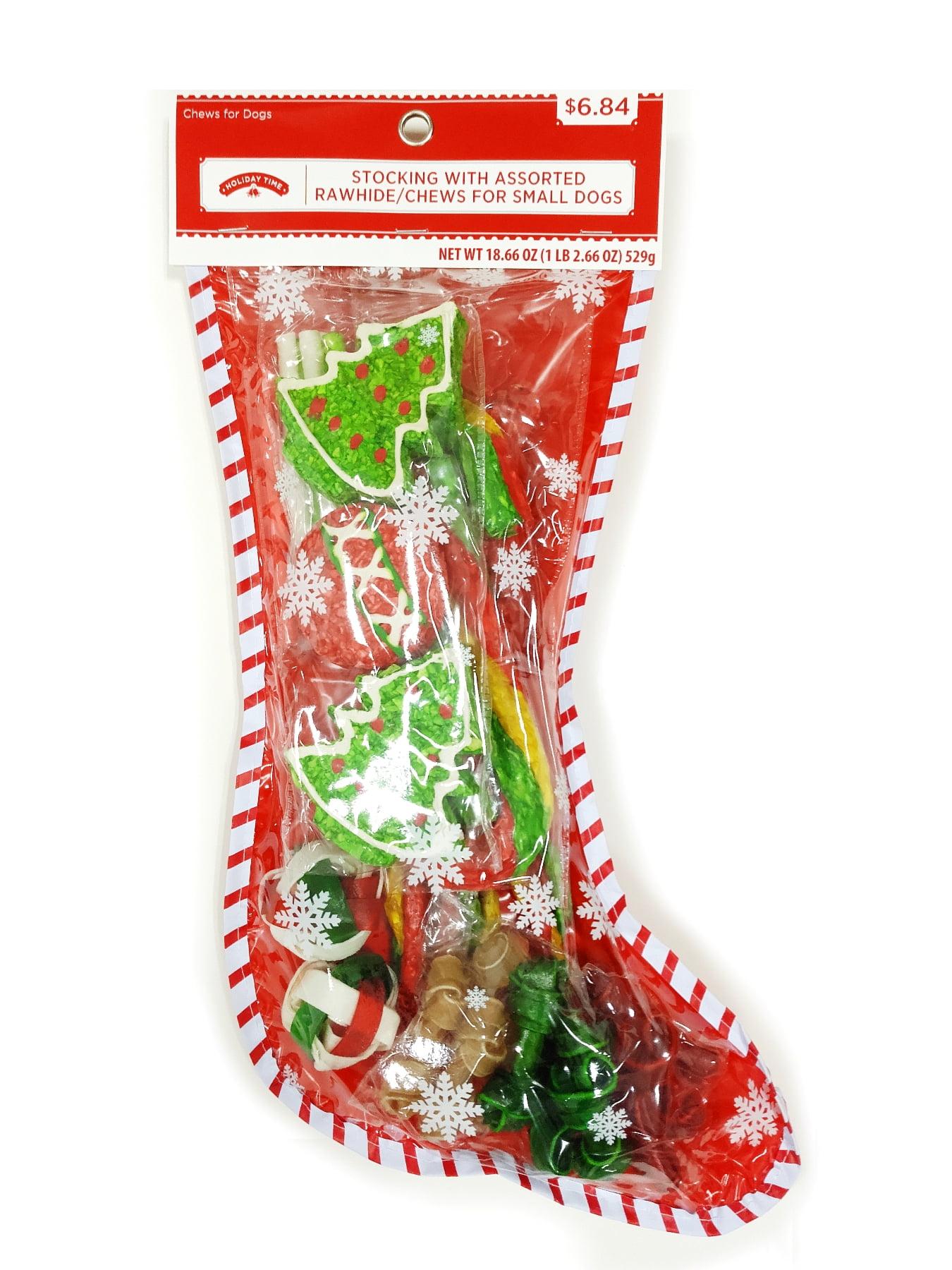 christmas rawhide treats for dogs