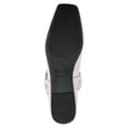 thumbnail image 5 of Scoop Women's Faux Leather Moto Maryjane Flats, 5 of 6