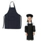 thumbnail image 1 of 3pcs Kitchen Role Play Set with Apron, Cooking Sleeve, and Chef Hat – Washable Cloth for Creative Cooking Fun, 1 of 3