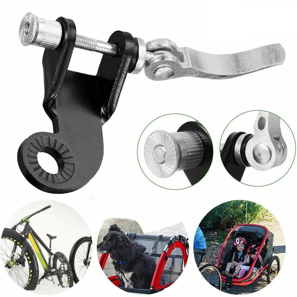 Bicycle Trailer Hitch Connector,Bike Trailer Coupler Metal Instep