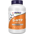 thumbnail image 1 of Suplemento NOW Foods 5-HTP (5-hidroxitriptófano) 100 mg 240 cápsulas, 1 of 7