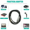 thumbnail image 3 of Microphone Audio Adapter Transform Cable Microphone Equipment Audio Adapter Converter Cable, 3 of 9