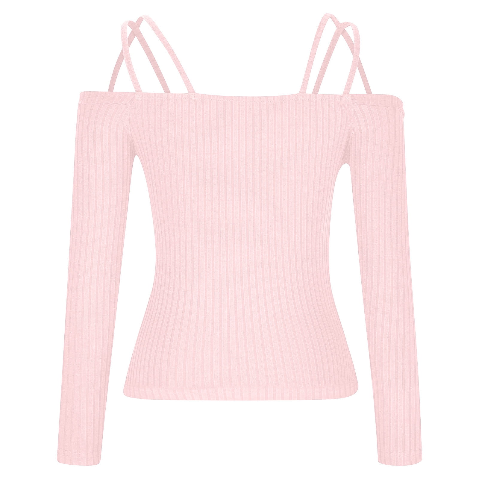 pink cold shoulder shirt