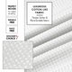 thumbnail image 5 of Clara Clark Cortina de ducha blanca – Cortinas de ducha impermeables para baño, cortina de ducha de tela tipo gofre, cortina de baño resistente, cortina de ducha de tela de 72 x 72, cortina de ducha d, 5 of 5