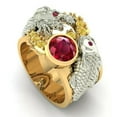 thumbnail image 6 of K-KED Fashion Punk Dragon Rings Men Hip Hop Delicate Jewelry Snake Ring Gifts Size 6-13-12-#3, 6 of 9