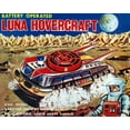 thumbnail image 2 of Retrobot 14x12 White Modern Wood Framed Museum Art Print Titled - Luna Hovercraft, 2 of 4