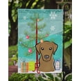 thumbnail image 3 of Carolines Treasures BB1606GF Christmas Tree And Chocolate Labrador Flag Garden Size, 3 of 3