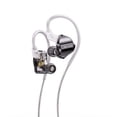 thumbnail image 4 of FiiO/JadeAudio JD1 Controlador dinámico de alto rendimiento HiFi Bass Stereo in Ear Monitor Auriculares Auriculares deportivos para juegos con micrófono (Plata), 4 of 5